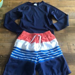 Hanna Anderson boys swim set